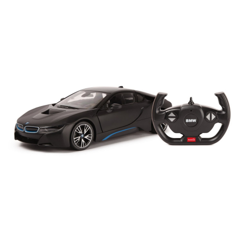 Oktató játékok - Masina Cu Telecomanda Bmw I8 Negru Scara 1 La 14