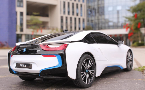 Rastar-Masina Cu Telecomanda Bmw I8 Scara 1 La 18 [2]