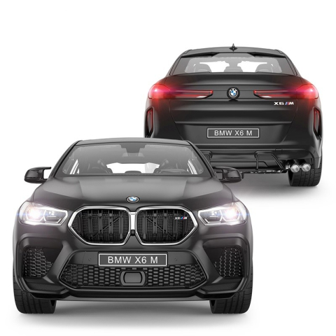 Rastar-Masina Cu Telecomanda Bmw X6 M Negru Scara 1 La 14 [2]