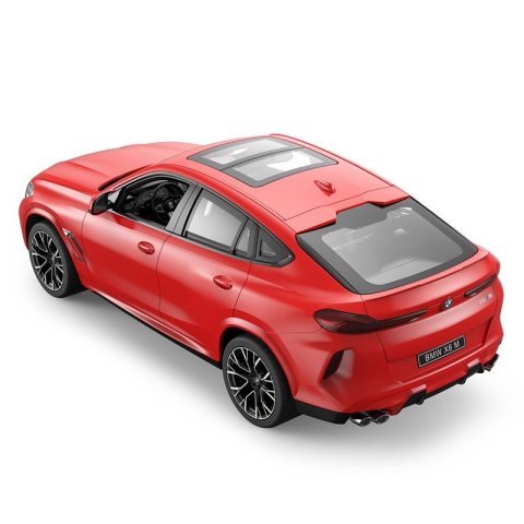 Rastar-Masina Cu Telecomanda Bmw X6 M Rosu Scara 1 La 14 [3]