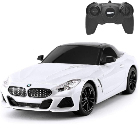 Rastar-Masina Cu Telecomanda Bmw Z4 Alba Scara 1 La 24 [1]
