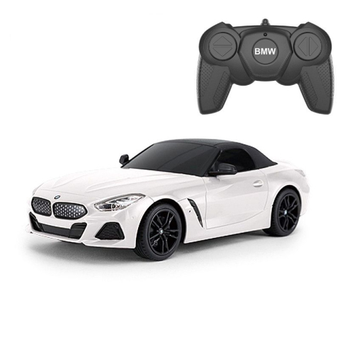 Masina Cu Telecomanda Bmw Z4 Roadster Alb Scara 1 La 18 [1]