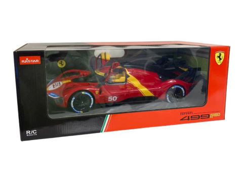 Jucarii educative - Rastar-Masina Cu Telecomanda Ferrari 499P Scara 1 La 14