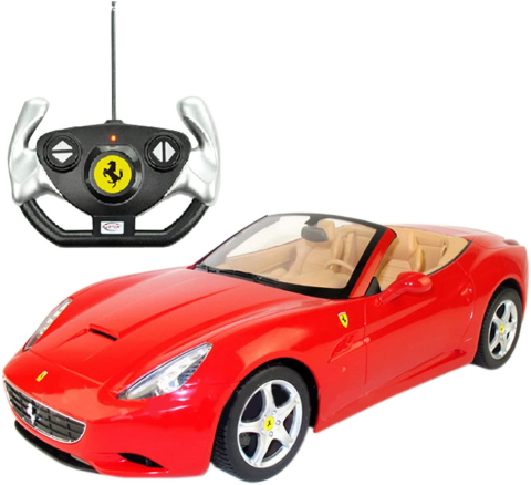 Oktató játékok - Masina Cu Telecomanda Ferrari California Scara 1 La 12 