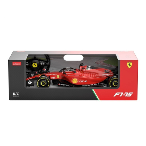 Jucarii educative - Rastar-Masina Cu Telecomanda Ferrari F1 75 Scara 1 La 12