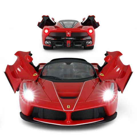 Rastar-Masina Cu Telecomanda Laferrari Aperta Rosu Scara 1 La 14 [5]