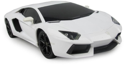 Rastar-Masina Cu Telecomanda Lamborghini Aventador Alb Cu Scara 1 La 24 [3]