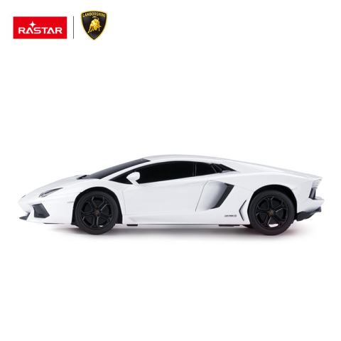 Oktató játékok - Masina Cu Telecomanda Lamborghini Aventador Alb Cu Scara 1 La 24