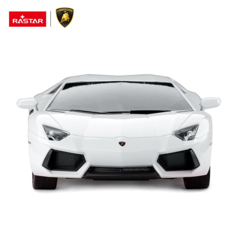 Rastar-Masina Cu Telecomanda Lamborghini Aventador Alb Cu Scara 1 La 24 [1]