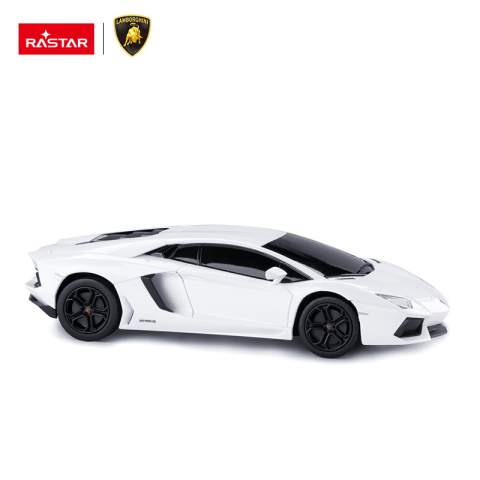 Rastar-Masina Cu Telecomanda Lamborghini Aventador Alb Cu Scara 1 La 24 [2]