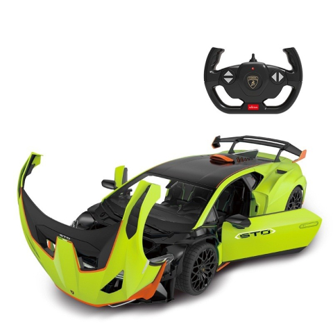Rastar-Masina Cu Telecomanda Lamborghini Huracan Sto Verde Scara 1 La 14 [1]