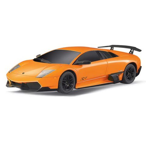 Rastar-Masina Cu Telecomanda Lamborghini Murcielago Lp670 Portocaliu Cu Scara 1 La 24 [4]