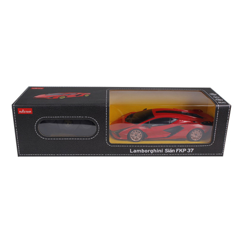 Rastar-Masina Cu Telecomanda Lamborghini Sian Rosu Cu Scara 1 La 24 [1]