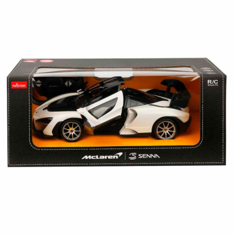 Oktató játékok - Masina Cu Telecomanda Mclaren Senna Alb Scara 1 La 14
