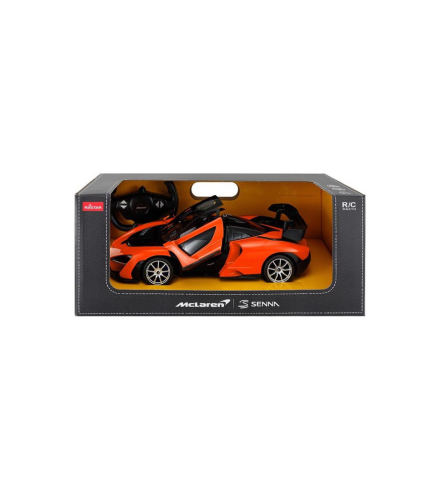 Rastar-Masina Cu Telecomanda Mclaren Senna Portocaliu Cu Scara 1 La 14 [1]