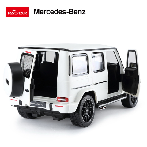 Masina Cu Telecomanda Mercedes-Benz G63 Alb Scara 1 La 14 [7]
