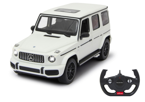Masina Cu Telecomanda Mercedes-Benz G63 Alb Scara 1 La 14 [3]