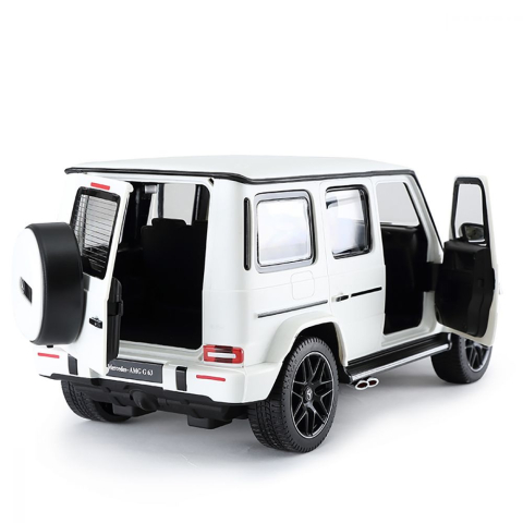 Rastar-Masina Cu Telecomanda Mercedes-Benz G63 Alb Scara 1 La 24 [2]