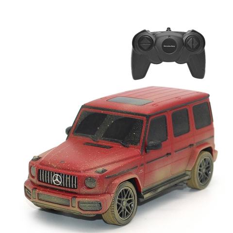 Jucarii educative - Rastar-Masina Cu Telecomanda Mercedes-Benz G63 Amg Muddy Cu Scara 1 La 24
