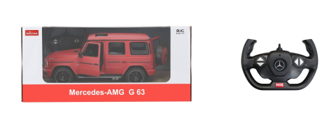 Jucarii educative - Rastar-Masina Cu Telecomanda Mercedes-Benz G63 Rosu Scara 1 La 14