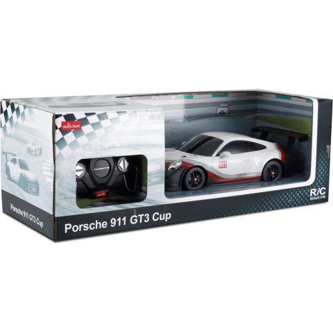 Rastar-Masina Cu Telecomanda Porsche 911 Gt3 Cup Scara 1 La 18 [1]