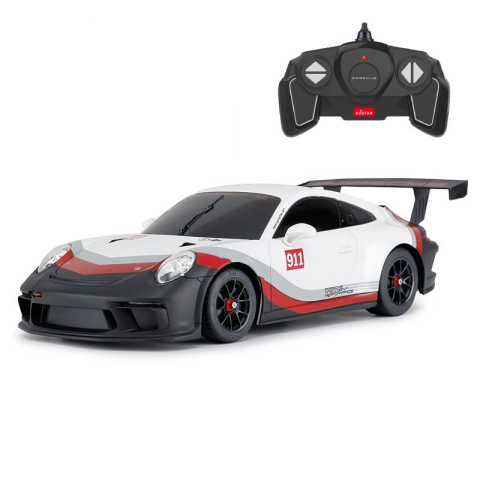 Jucarii educative - Rastar-Masina Cu Telecomanda Porsche 911 Gt3 Cup Scara 1 La 18