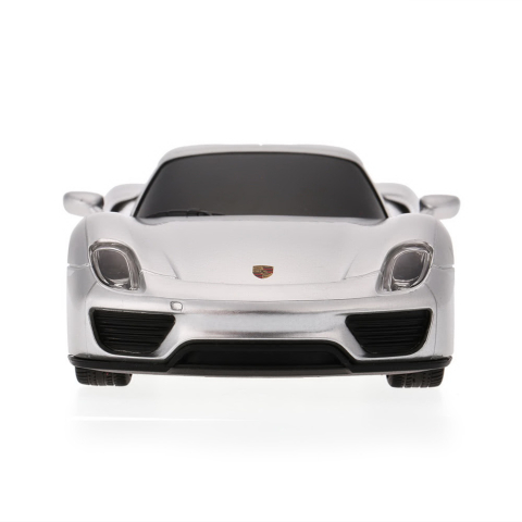 Masina Cu Telecomanda Porsche 918 Spyder Argintiu Cu Scara 1 La 24 [1]