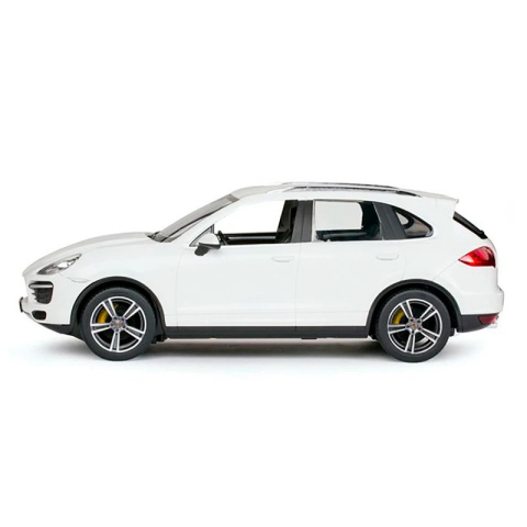 Rastar-Masina Cu Telecomanda Porsche Cayenne Turbo Alb Cu Scara 1 La 14 [6]