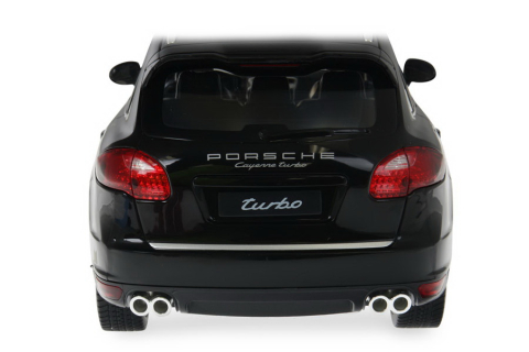 Rastar-Masina Cu Telecomanda Porsche Cayenne Turbo Negru Cu Scara 1 La 14 [3]