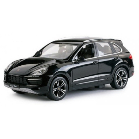 Rastar-Masina Cu Telecomanda Porsche Cayenne Turbo Negru Cu Scara 1 La 14 [7]