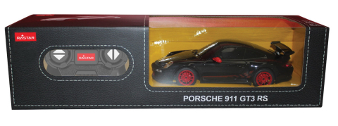 Rastar-Masina Cu Telecomanda Porsche Gt3 Rs Negru Rs Scara 1 La 24 [1]