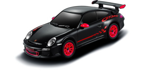 Rastar-Masina Cu Telecomanda Porsche Gt3 Rs Negru Rs Scara 1 La 24 [3]