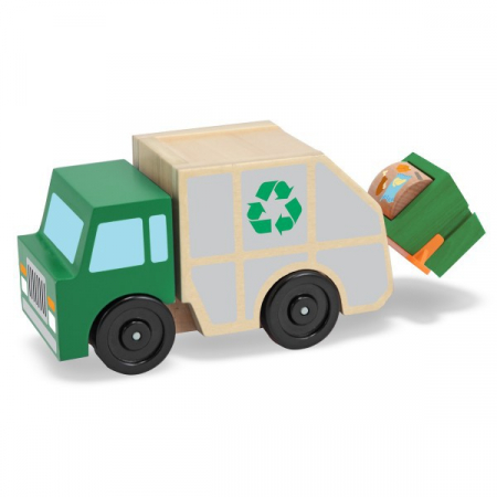 Játékok 4 éves kortól - Melissa & Doug Masina de gunoi din lemn Melissa and Doug
