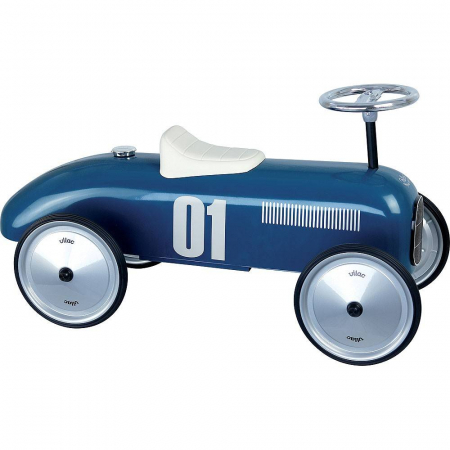 Cadouri botez - Vilac-Masina-din-metal-pentru-copii-Bleu-Vintage