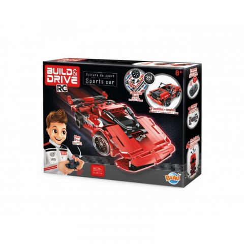 Jucarii educative - Buki France Masina sport cu telecomanda - Set de constructie
