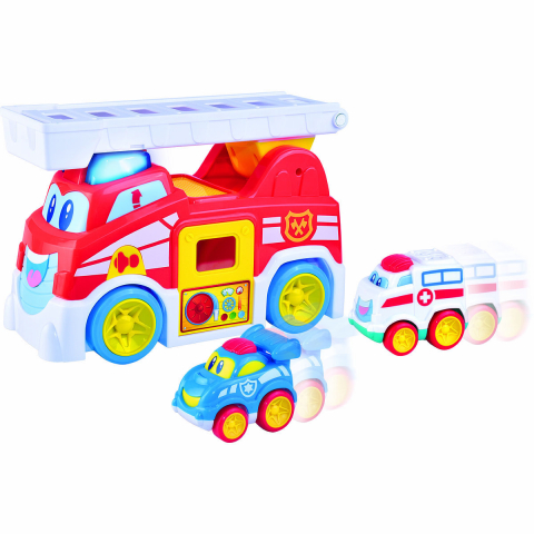 Oktató játékok - Masinuta de pompieri - Vroom Vroom