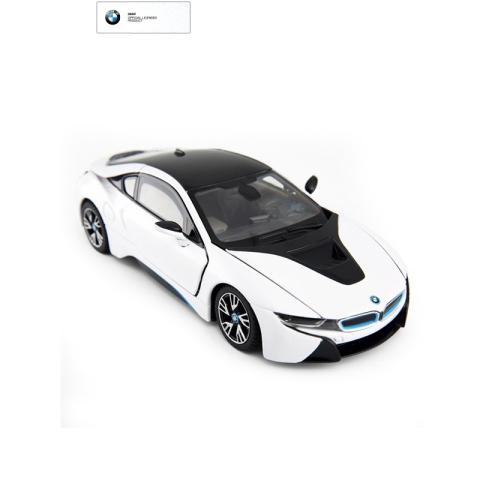 Masinuta Metalica Bmw I8 Alba Scara 1 La 24 [2]
