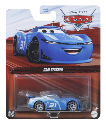 Oktató játékok - Masinuta Metalica Cars3 Personajul Cam Spinner