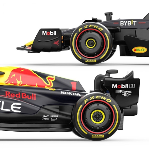 Rastar-Masinuta Metalica Red Bull F1 Rb19 Scara 1 La 32 [4]