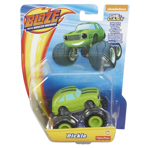 Jucarii 3-5 ani - Masinute Blaze Din Metal Pickle