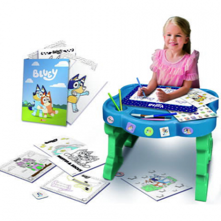 Jucarii 1-3 ani - Lisciani Masuta cu activitati Bluey