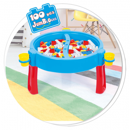 Baba ajándékok - Dolu Masuta de activitati cu 100 cuburi de construit