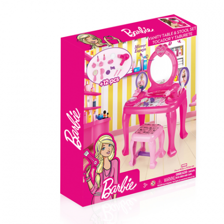 Dolu Masuta de toaleta cu scaun - Barbie [1]