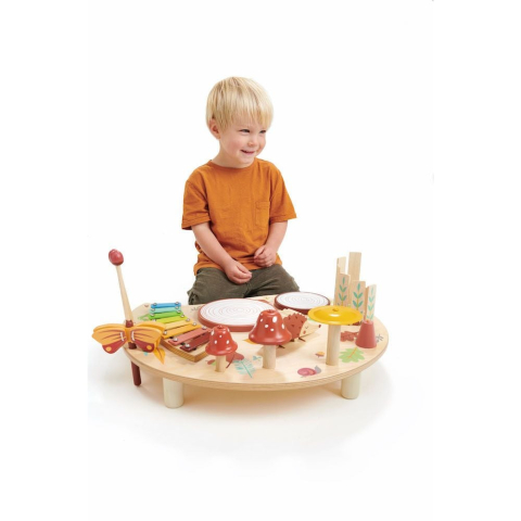 Masuta mea muzicala, din lemn premium - Musical Table - Tender Leaf Toys [1]