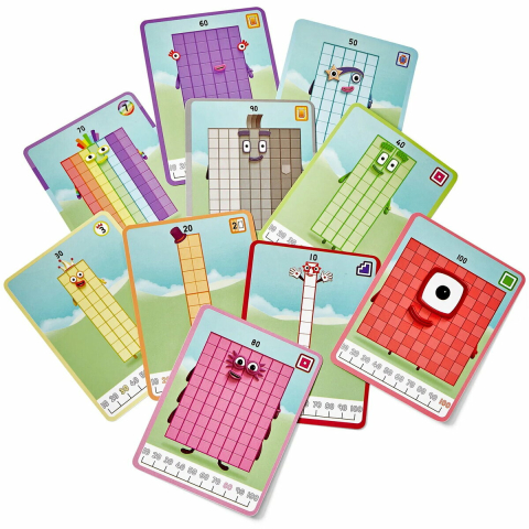 Hand2Mind-MathLinkÂ®Cubes Numberblocks Set activitati - Eroii cu Zero [5]