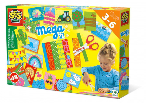 Ügyességi játékok - Mega Set Creatie-Invat Sa Folosesc Foarfeca