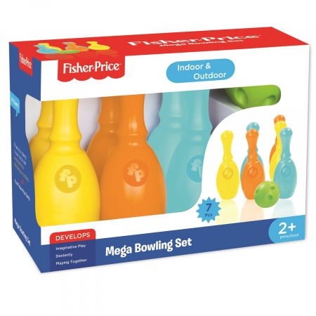 Oktató játékok - Fisher-Price-Mega-set-de-bowling