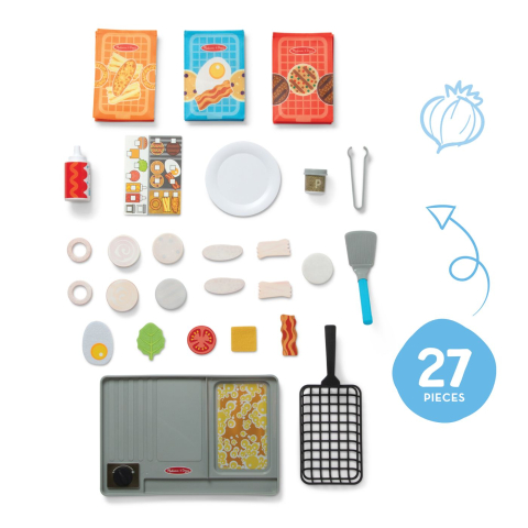 Spin Master-Melissa And Doug Set De Joaca Gratar Cu Schimbarea Culorii Water Wow [1]