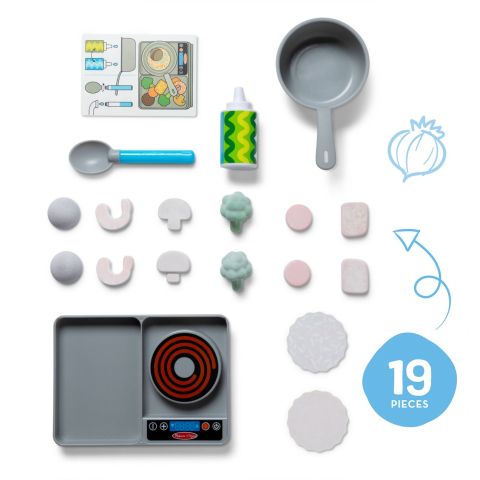 Melissa And Doug Set De Joaca Pentru Gatit Cu Schimbarea Culorii Water Wow [1]