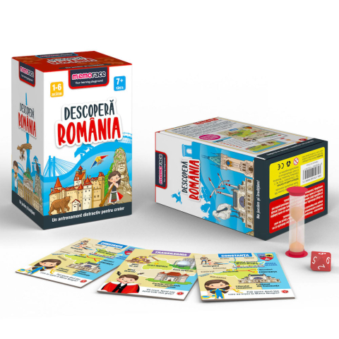 Jucarii educative - Memorace-Memorace - Descoperă România